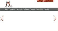 Desktop Screenshot of les-arcenaulx.com